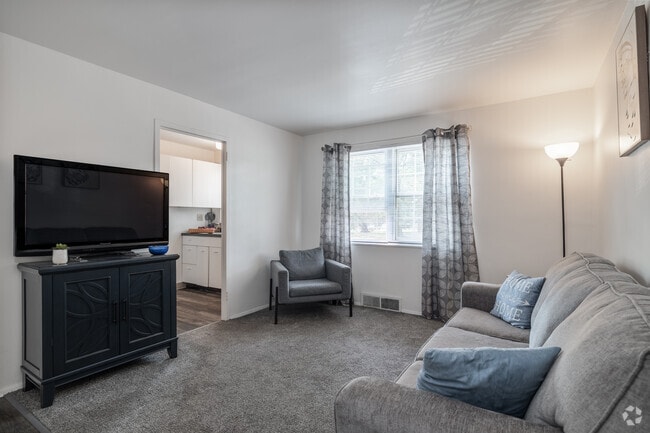 2BR Standard - Living Room - Broadview Gardens Apartments