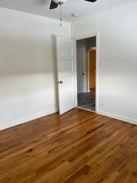 From Bedroom looking toward kitche and livingroom - 501 Garfield St