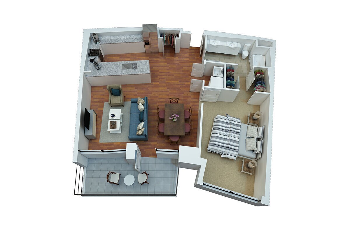 Flats at East Bank – A16