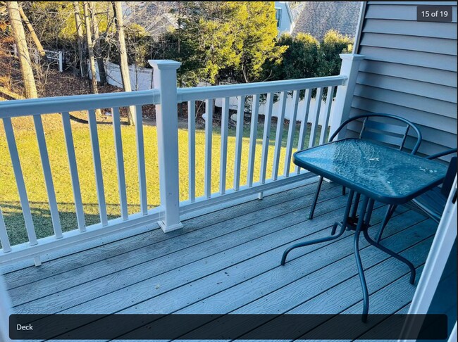 Deck another view - 4 Fairview St
