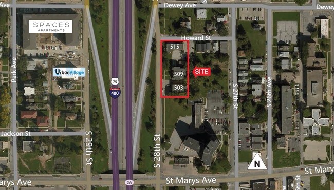 Aerial Photo - 2717 Howard St
