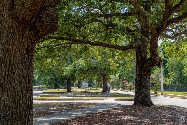 Lake Forest Boulevard in the Read Boulevard East has a long walking path for exercising.