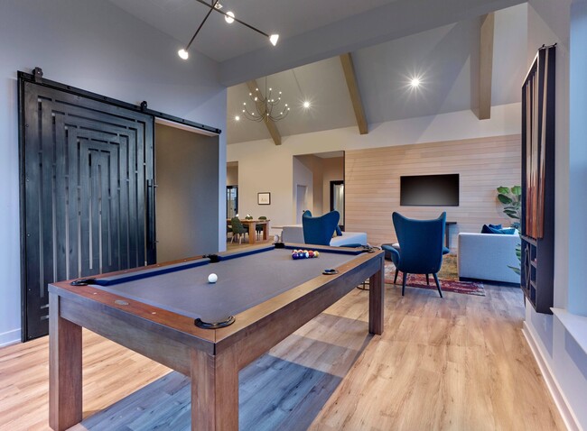 Westown Clubhouse pool table - The Reserve at Westown