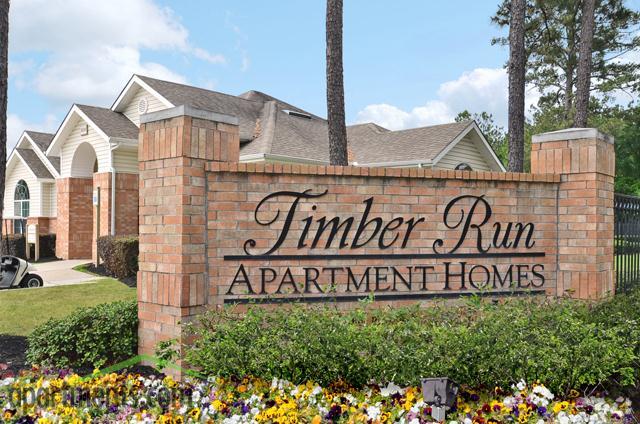 Entrance - Timber Run Apartments