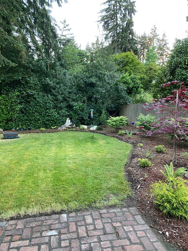 View from Apartment patio - 15539 Ashworth Ave N Apartments