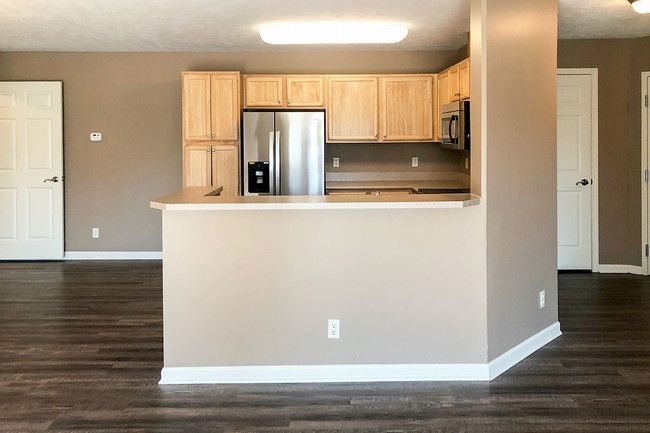 Kitchen with Upgraded Plank Flooring - Maple Second