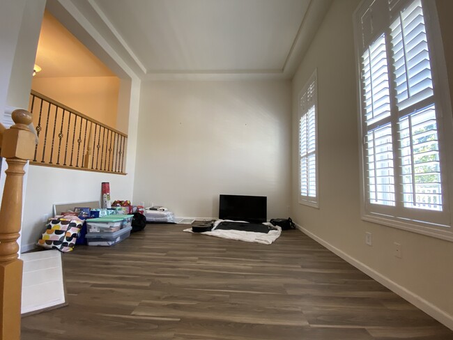 Living room plantation shutters - 3765 Finnian Way