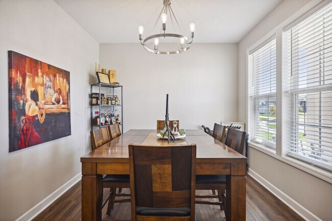 Flex space off the front hall, great for an office or formal dining space - 6303 Jensen Ave S