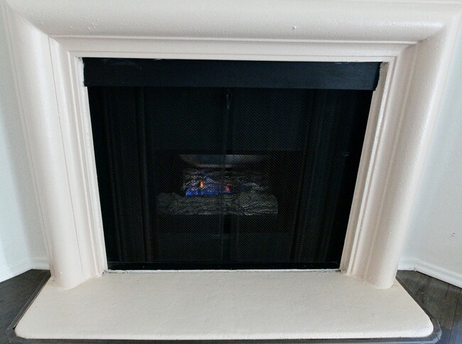 Gas ambient fireplace - Cloverdale Apartments