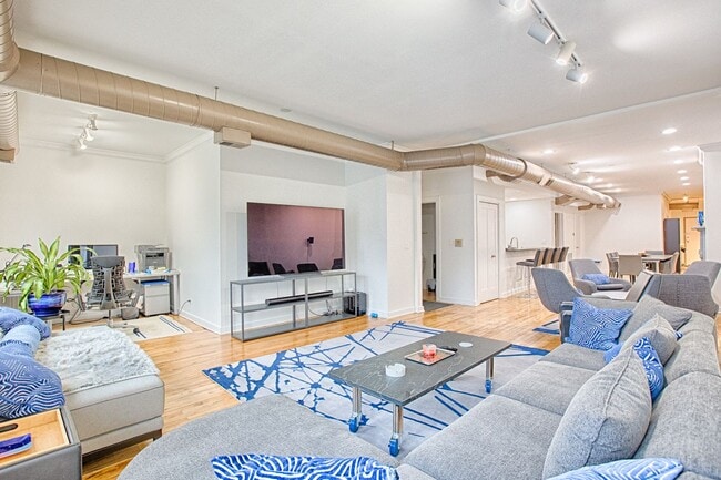 Photo - Video Tour- HUGE 1 Bedroom- 2 1/2 Bath Apartment. High-end loft style. Cook's Kitchen- Common Roo...