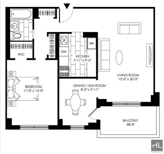 Foto del edificio - 2 bed flex 1 bathroom / WASHER AND DRYER / balcony / West 97th Street