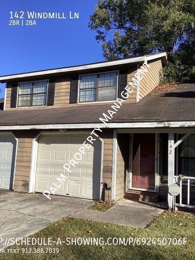 2 bedroom 1 1/2 Bathroom Townhome for rent... House for Rent in Savannah, GA