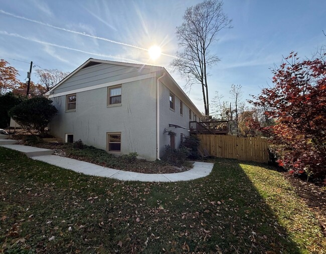 Apartment entrance at rear of house. Private Yard space. - 5336 Wapakoneta Rd
