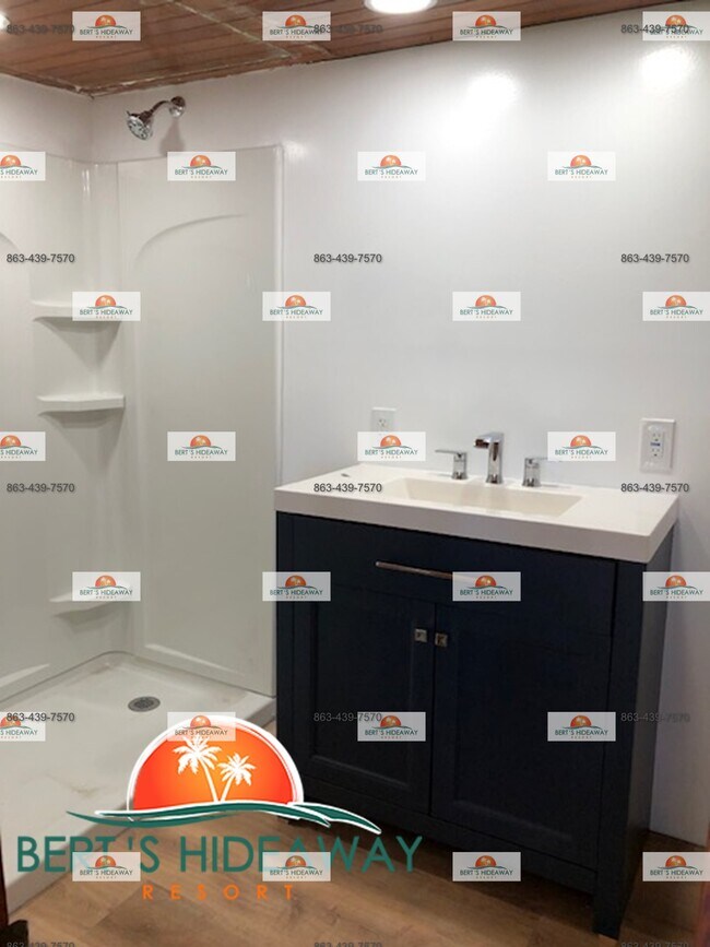 Large Bathroom with Walk-In Shower - 2854 Tindel Camp Rd