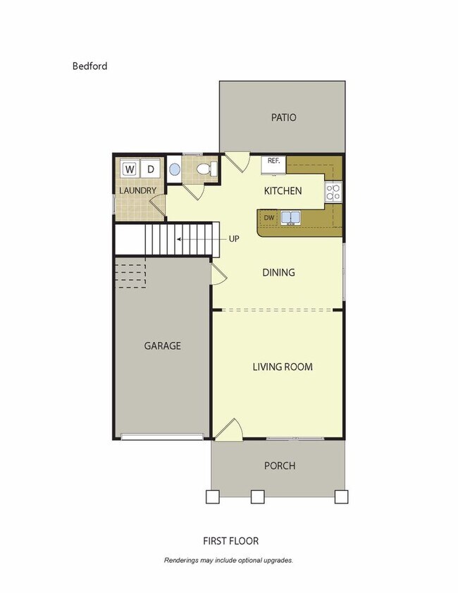 Foto del edificio - 3 bedroom home with garage and fenced backyard!