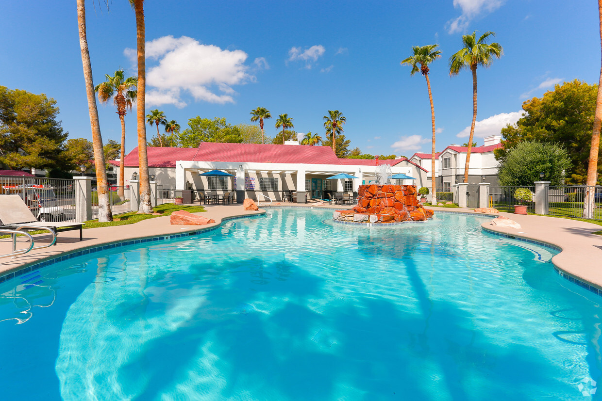 Pool Area - Cabana Club Apartments