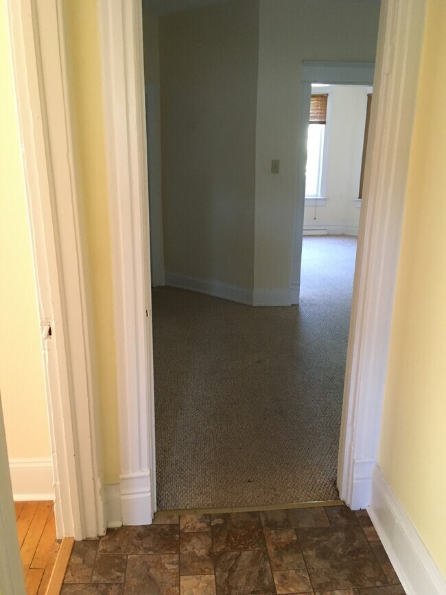 Looking from bedroom into living room - 1003 Bingham Ave