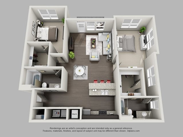 Floorplan - Heritage at Oakley Square