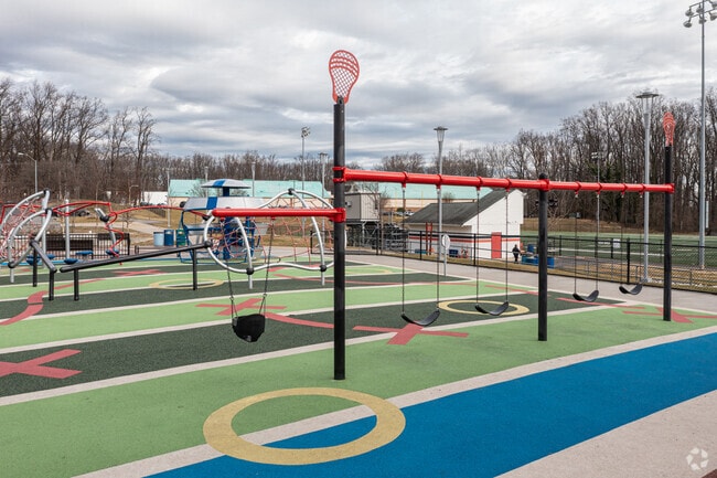 Whitemarsh Park Playground is loved by children in Bowie.