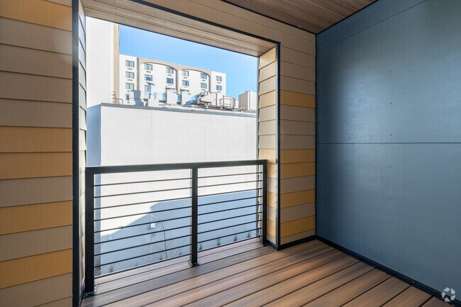 1 habitación, 1 baño, 530 pies cuadrados, balcón - Trestle Lofts