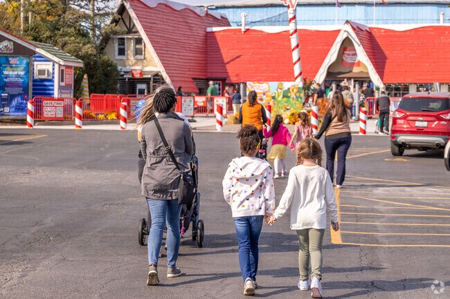Residents enjoy autumn at Santa's Village Pumpkin Patch Fall Festival in East Dundee.