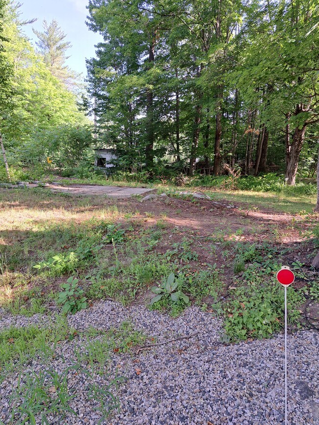 Part of yard - 44 Moultonville Rd