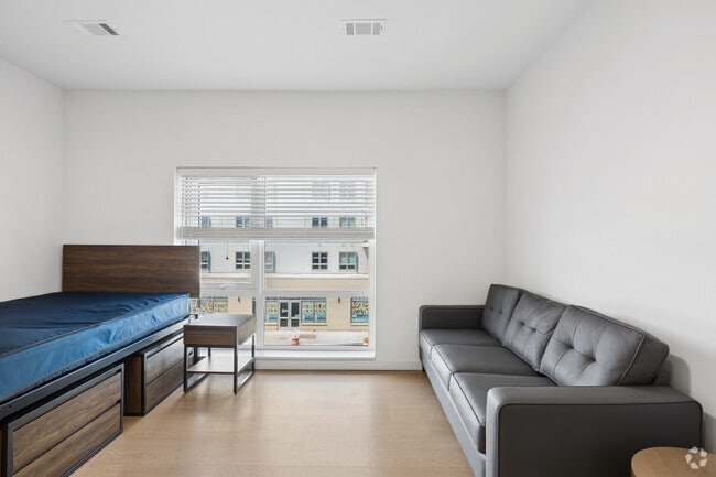 Sonata Studio - 404SF - Living Room - The Coda Apartments