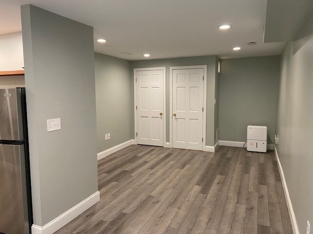 View of open area with closets closed. - 65 Isleib Rd