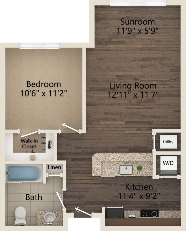 Ayrsley Lofts — floor plan photo - Ayrsley Lofts