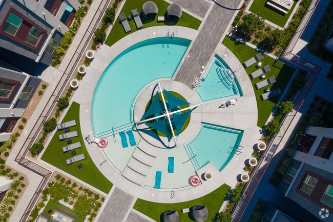 Pool Area - Aster Blue Diamond Apartments
