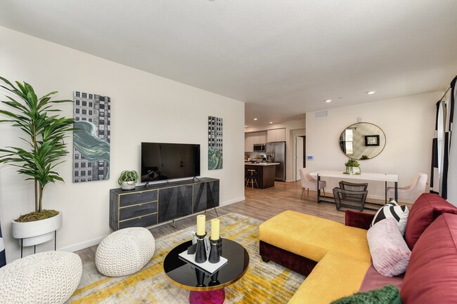 Spacious Living Room - Morgan Ranch Apartments