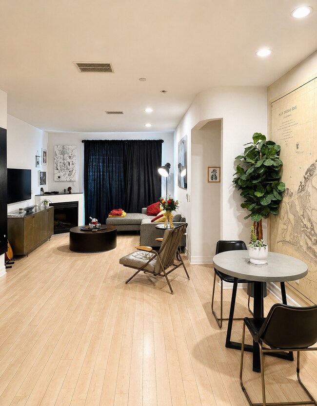 área de la sala de estar - 1225 Island Ave
