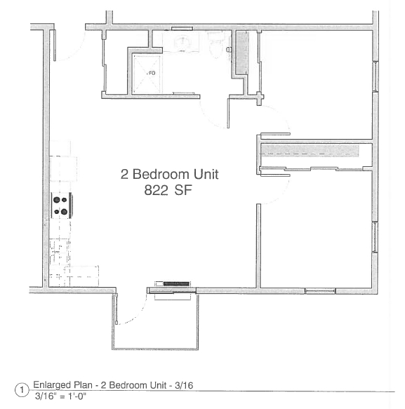 2BR/1BA - Creekside West