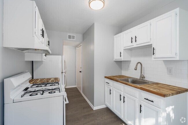 1 dormitorio, 1 baño - 600 pies cuadrados - Cocina - Fulton Flats North