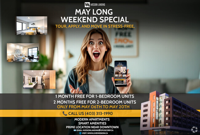 May Long Weekend Promo - Mission Landing