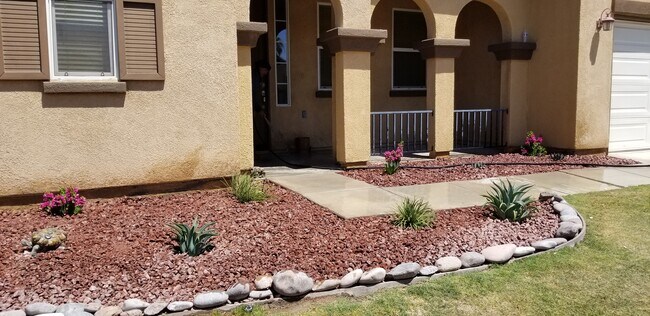 Refreshed landscaping - 42696 Corvado St