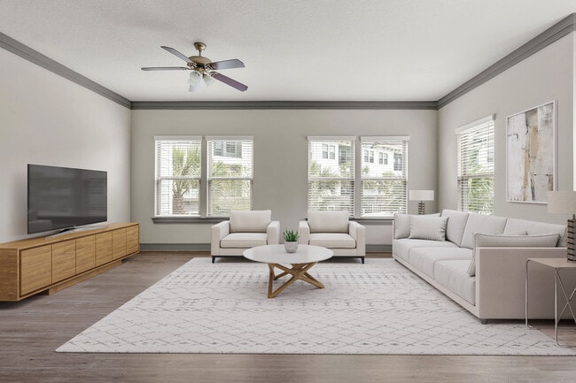 Spacious living rooms designed for comfort and style - Luxe Lakewood Ranch