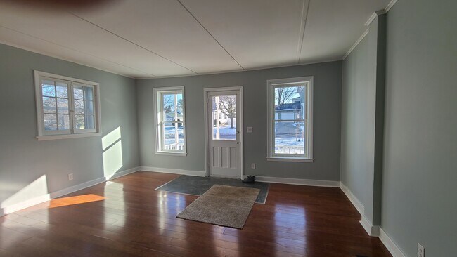 Living room, new floors,paint, quiet neighborhood - 105 Ellen St