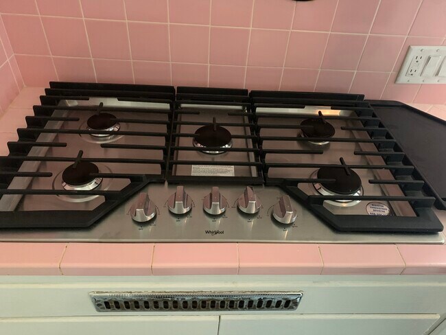 New cooktop - 1853 Alpha Rd