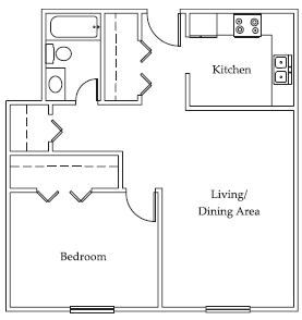 1HAB/1BA - Renaissance Apartments and Towers