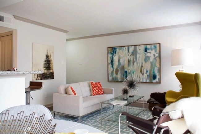 Sala de estar | Trailpoint, Apartments en The Woodlands - Trailpoint at the Woodlands Apartment Homes