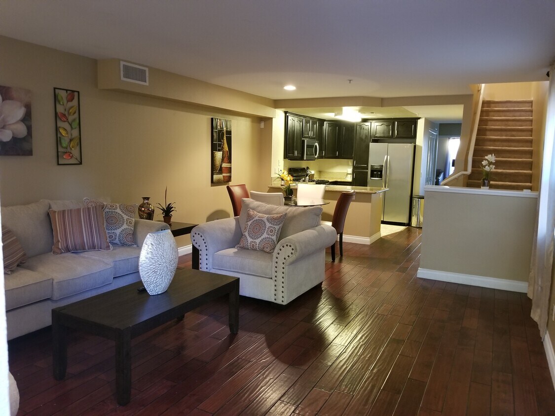 Open Living/Dining/Kitchen - 1211 E Carson St