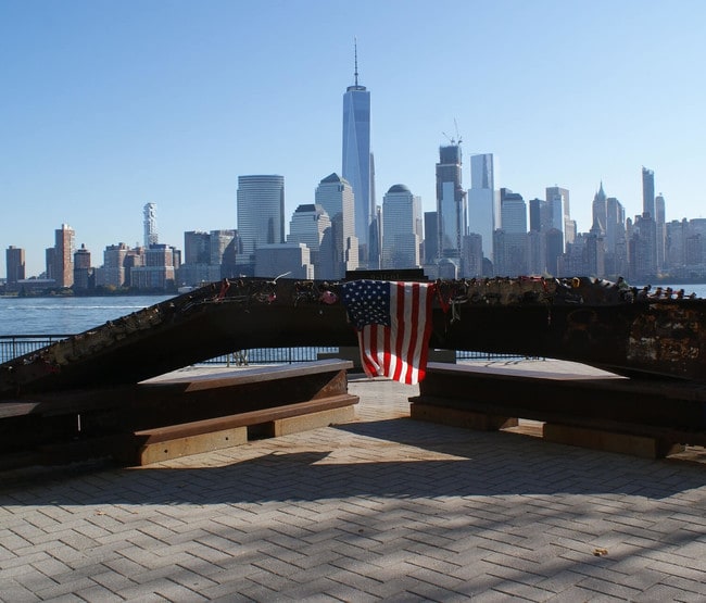 Jersey City's 911 Memorial on the waterfront