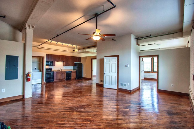 Open Living Room/Kitchen - Linden Lofts