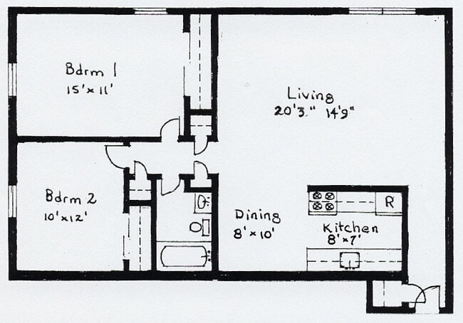 Apartamento BB2 - Princeton Apartments