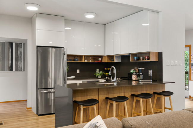 Community Building Kitchen - California Apartments