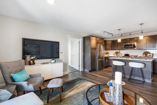 Sala de estar - Allure at Green Brook