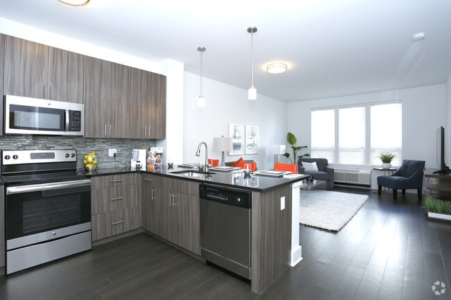 One Bedroom - Kitchen - The Cobalt Apartments