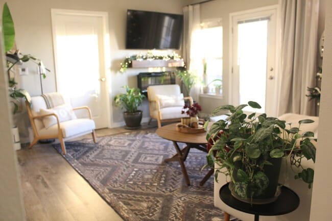 Fireplace Ceiling Fans 2 inch faux wood blinds - 423 Taft Ave