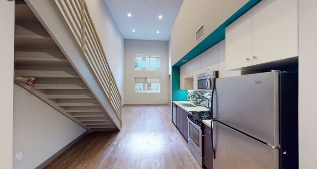 The entrance to your loft. - 265 S San Pedro St